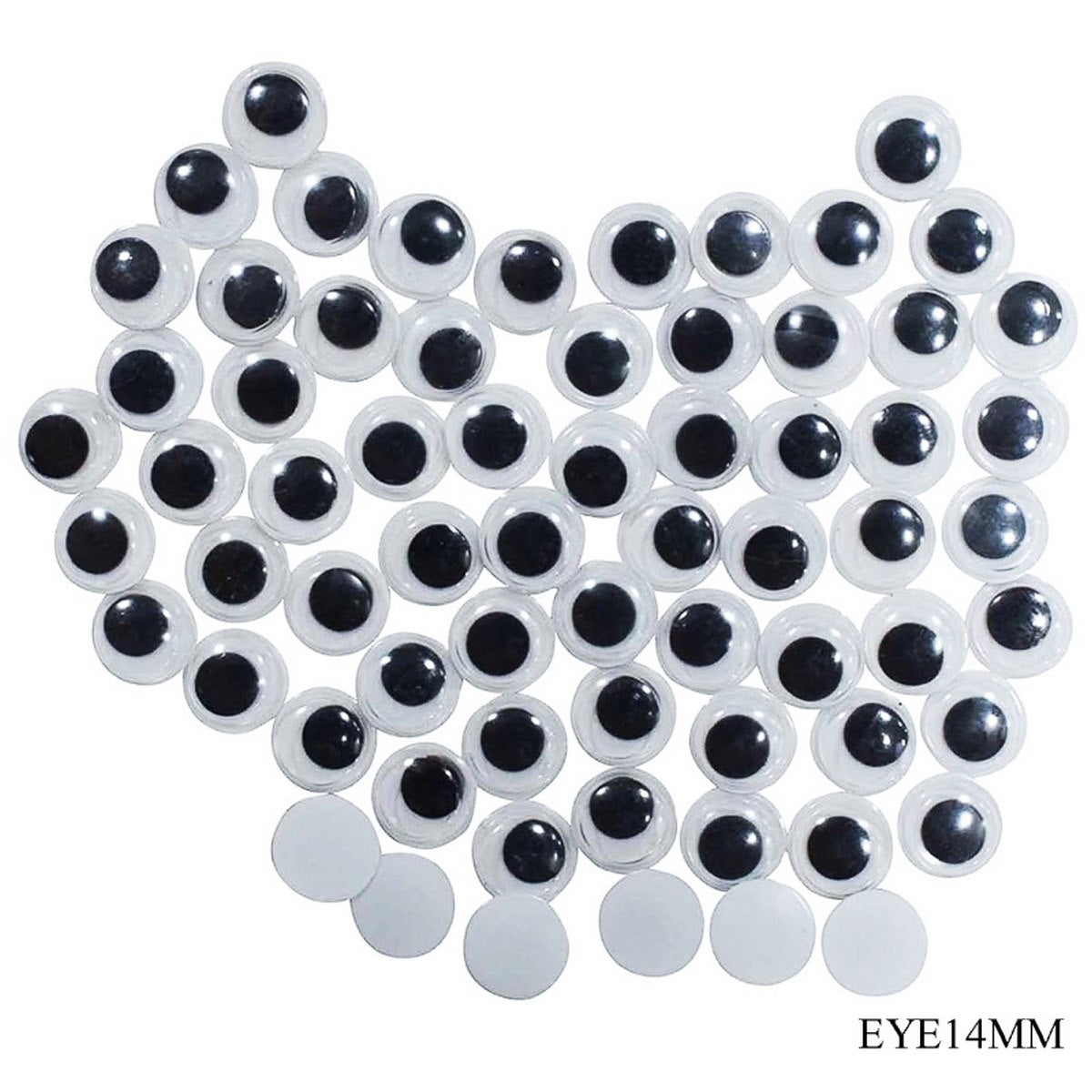 Craft Googly Eye 14Mm 50Pcs Eye14Mm