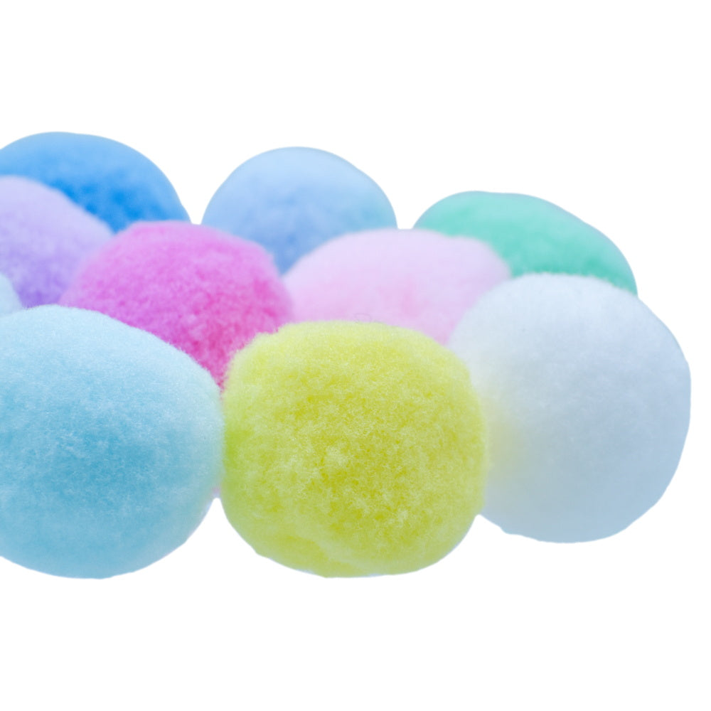 Poam Poam Ball Pastel Colors 3Cm 10Pics Ppb02