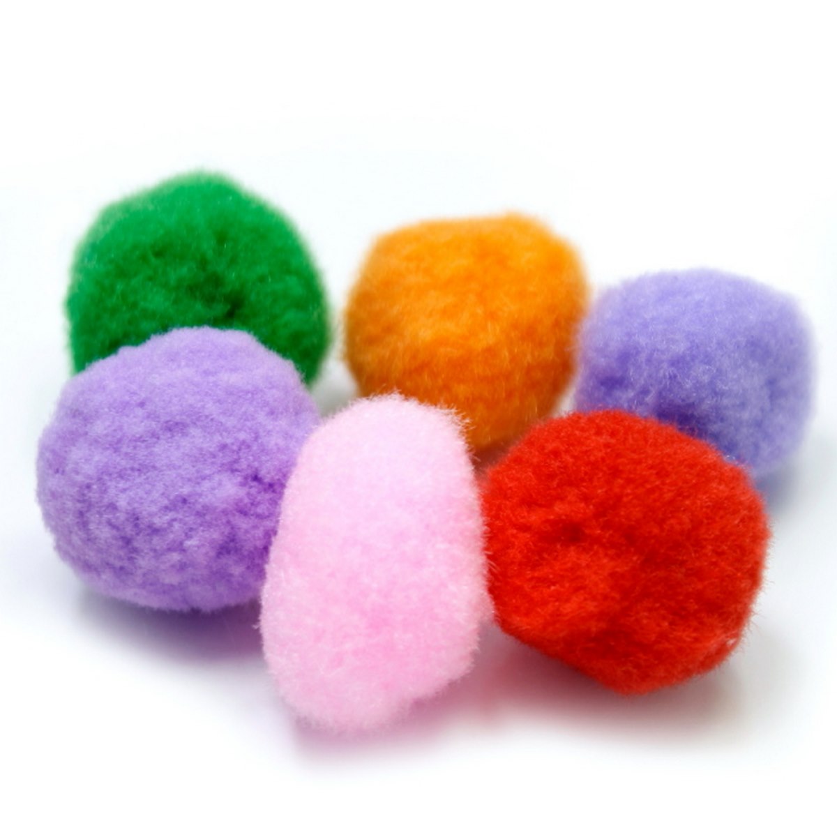 Craft Pom Pom Ball Big 3Cm 25 Pics Cpbb00