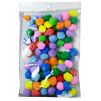 Craft Pom Pom Ball Big 3Cm 25 Pics Cpbb00