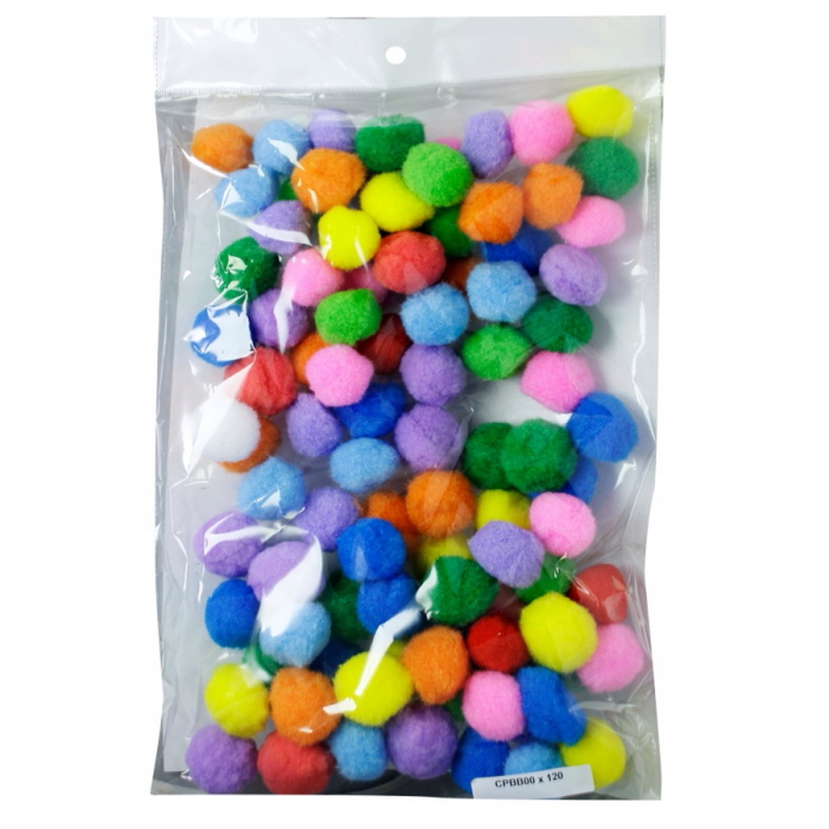 Craft Pom Pom Ball Big 3Cm 25 Pics Cpbb00