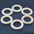 Round Wooden Ring 40Mm 6Pcs Set Rwr40Mm