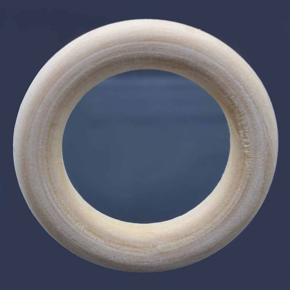 Round Wooden Ring 40Mm 6Pcs Set Rwr40Mm