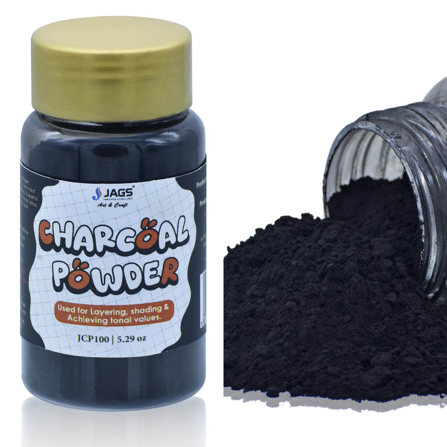Jags Charcoal Powder 50Gsm Jcp100
