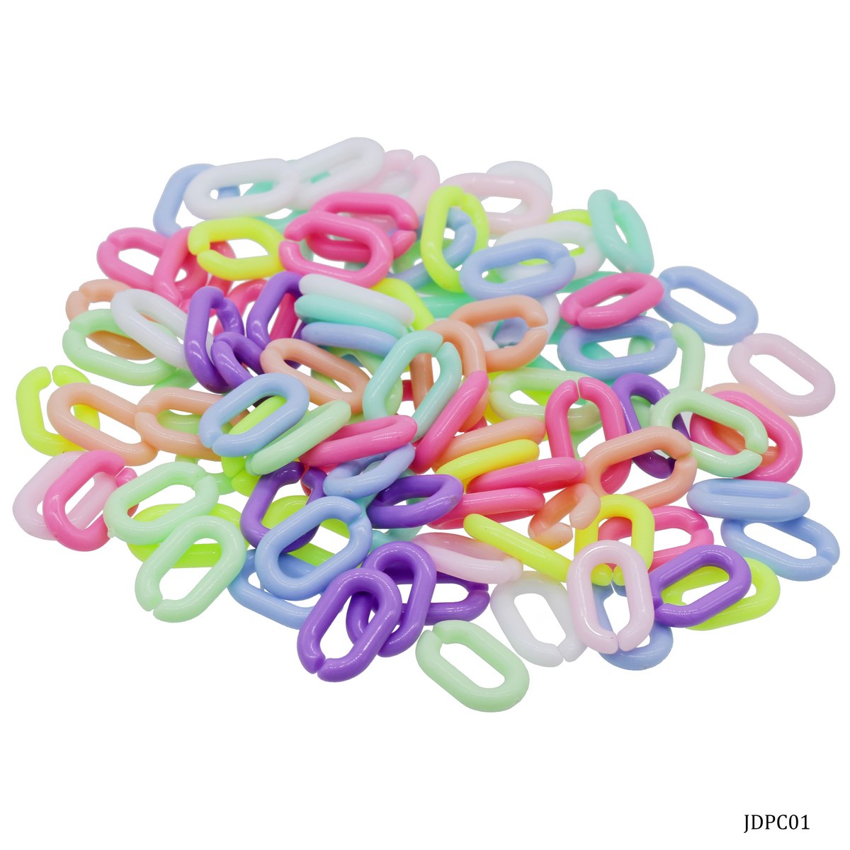 Jags Diy Plastic Chain Basic 25Gsm 9X14Mm Small Jdpc01
