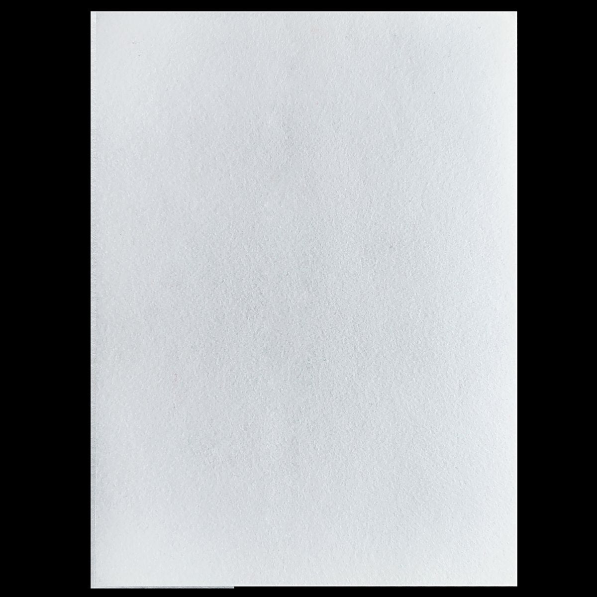 A4 Nonwoven Felt Sheet White A4We101