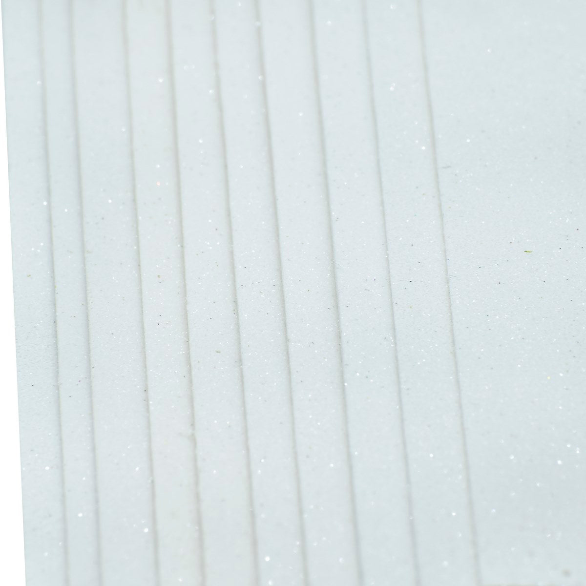 A4 Glitter Foam Sheet Without Stick White 00196We