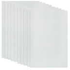 A4 Glitter Foam Sheet Without Stick White 00196We