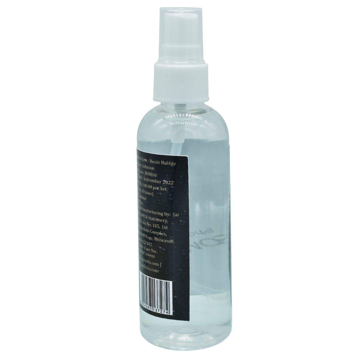 Jags Resin Bubble Remover Solution 100ML JRBR00