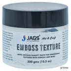 Jags Emboss Texture Paste 300Gms White Jetp00