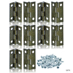 Metal Fitting Hinges Small 10 Pcs 16X25Mm G074