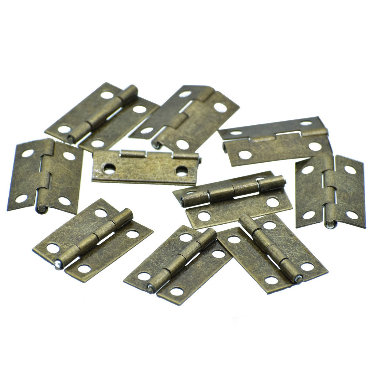 Metal Fitting Hinges Small 10 Pcs 16X25Mm G074