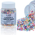 Jags Craft Sequins Multi Colour 20Gms Butterfly 3Mm Jdsm16