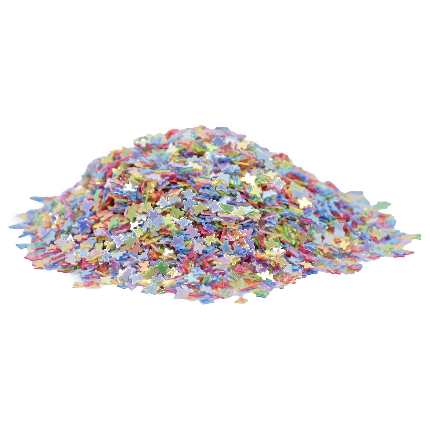 Jags Craft Sequins Multi Colour 20Gms Butterfly 3Mm Jdsm16