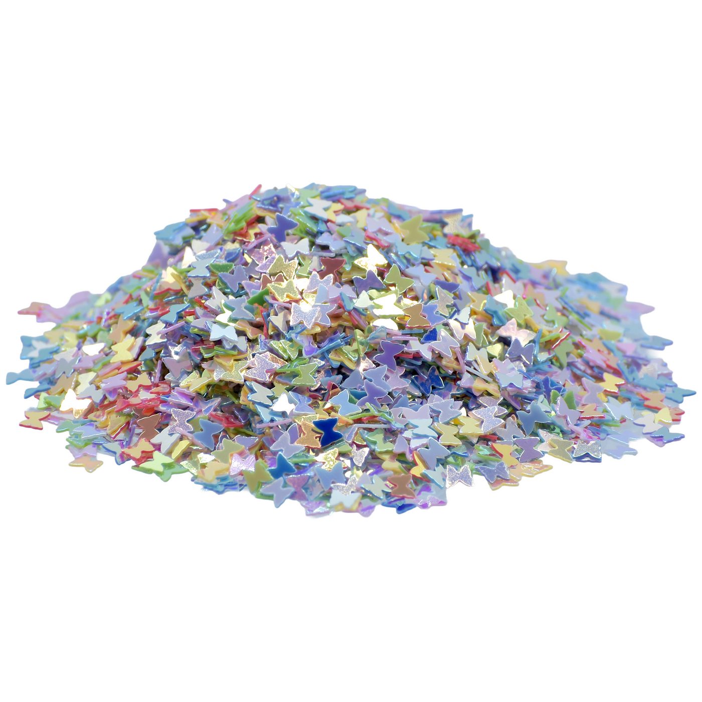 Jags Craft Sequins Multi Colour 20Gms Butterfly 4Mm Jdsm17