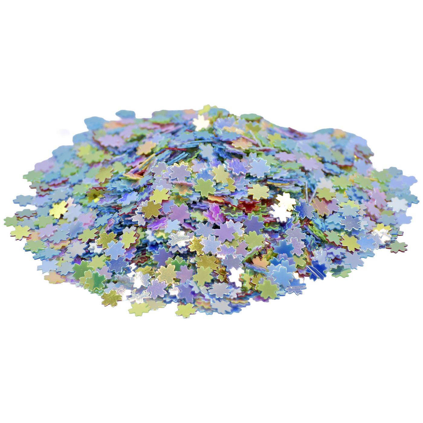 Jags Craft Sequins Multi Colour 20Gms Flower 4Mm Jdsm14