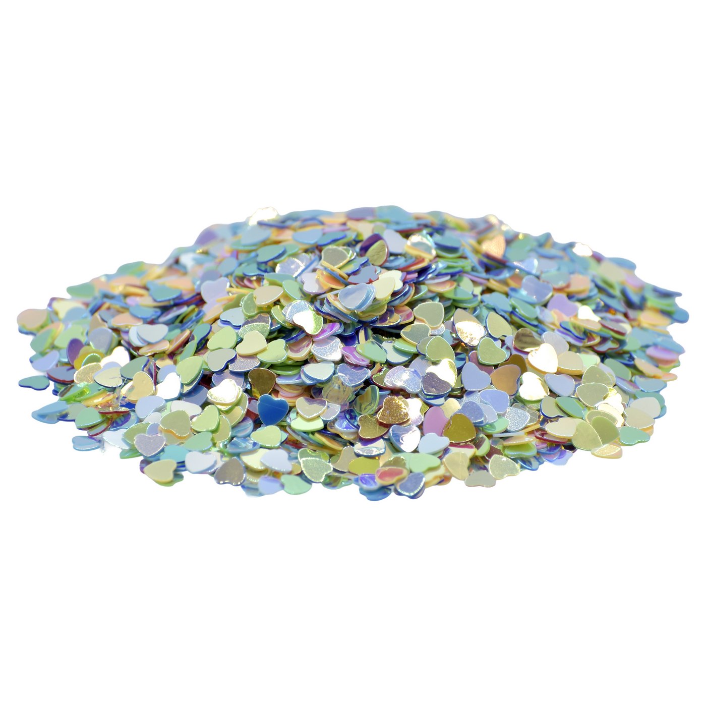 Jags Craft Sequins Multi Colour 20Gms Heart 4Mm Jdsm08