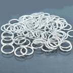 Jewellery Jump Ring Silver 20Gsm 1.2X10Mm Big Qjrss01