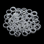 Jewellery Jump Ring Silver 20Gsm 1.2X10Mm Big Qjrss01