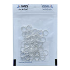 Jewellery Jump Ring Silver 20Gsm 1.2X10Mm Big Qjrss01