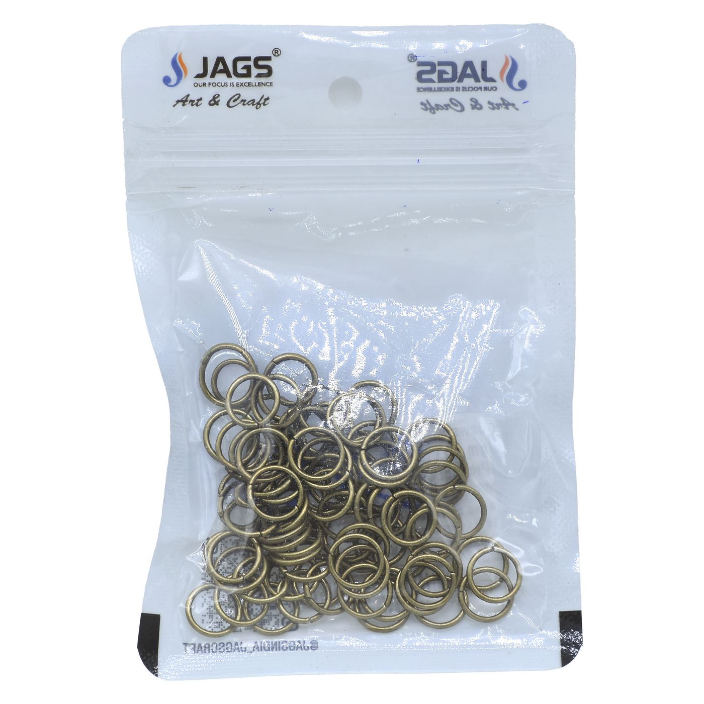 Jewellery Jump Ring Amtique 20Gm 1.2X10Mm Big Qjrb01