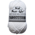 Knit Wit Crochet Combed Cotton Shade No 1