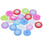 Jags Craft Decorative Button Flower 24L 20Pc Jcdbp34