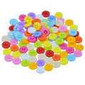 Jags Craft Decorative Button Round 16L 100Pc Jcdbp22