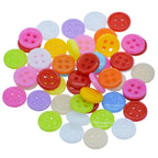 Jags Craft Decorative Button Round 16L 50Pc Jcdbp12