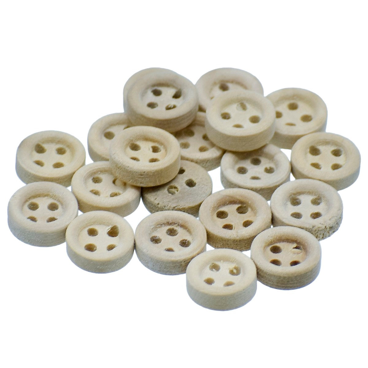 Jags Craft Decorative Button Round 20Pc Jcdbr10Mm
