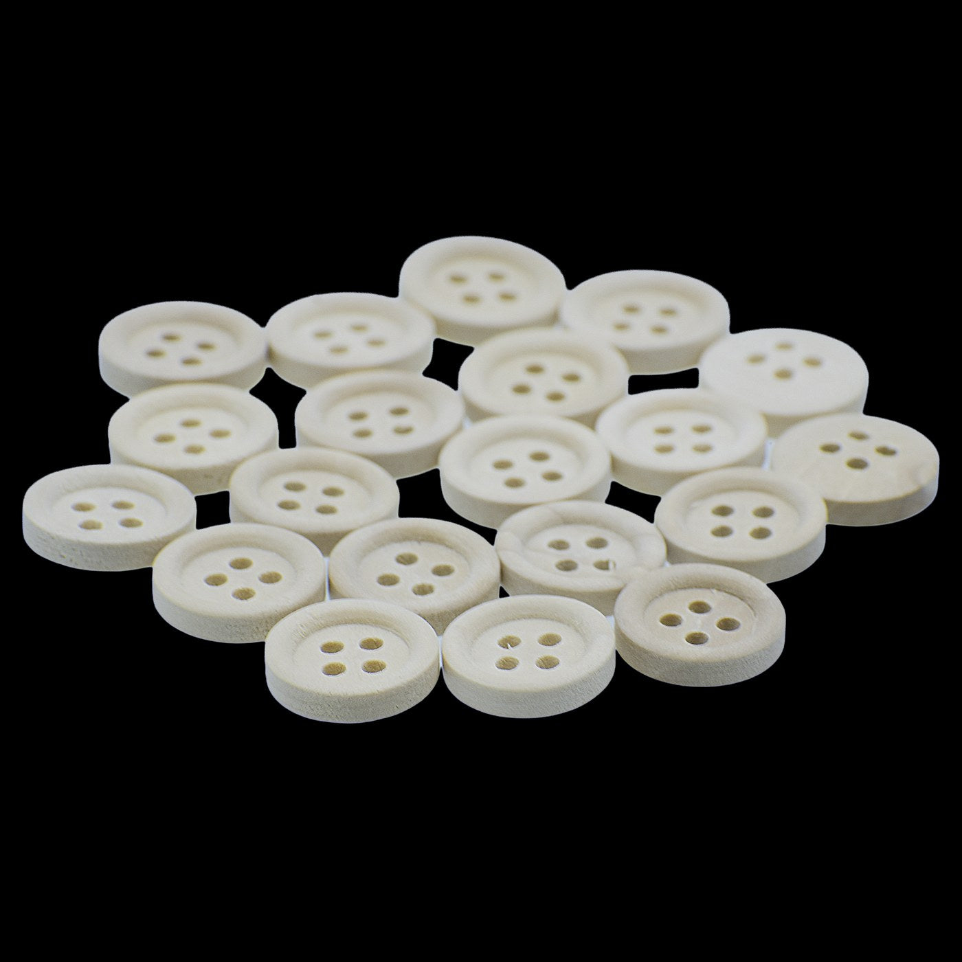 Jags Craft Decorative Button Round 20Pc Jcdbr13Mm