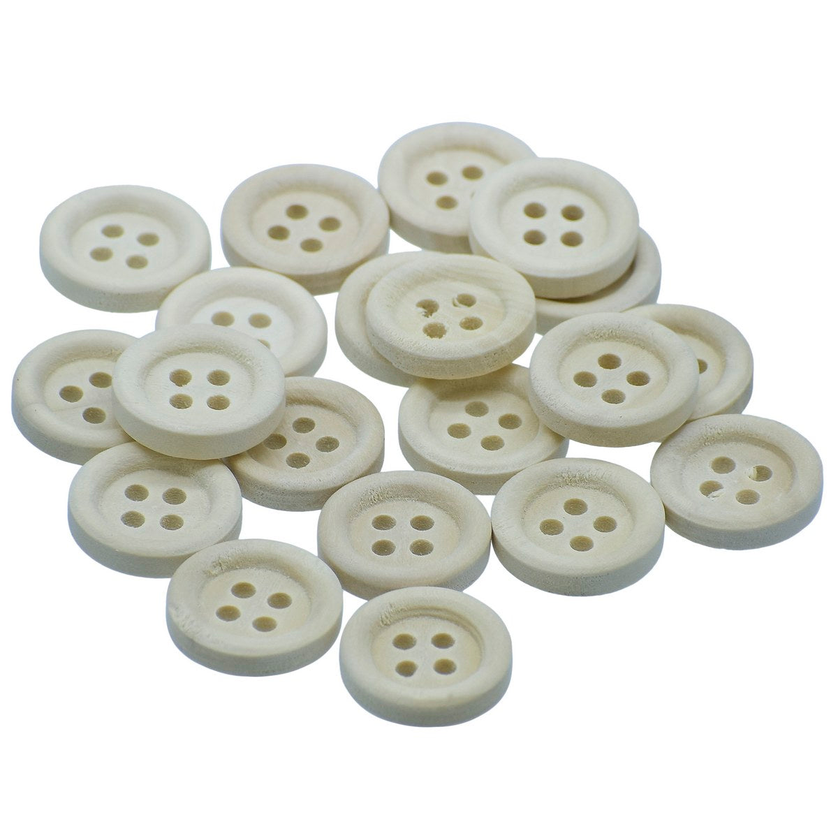 Jags Craft Decorative Button Round 20Pc Jcdbr15Mm