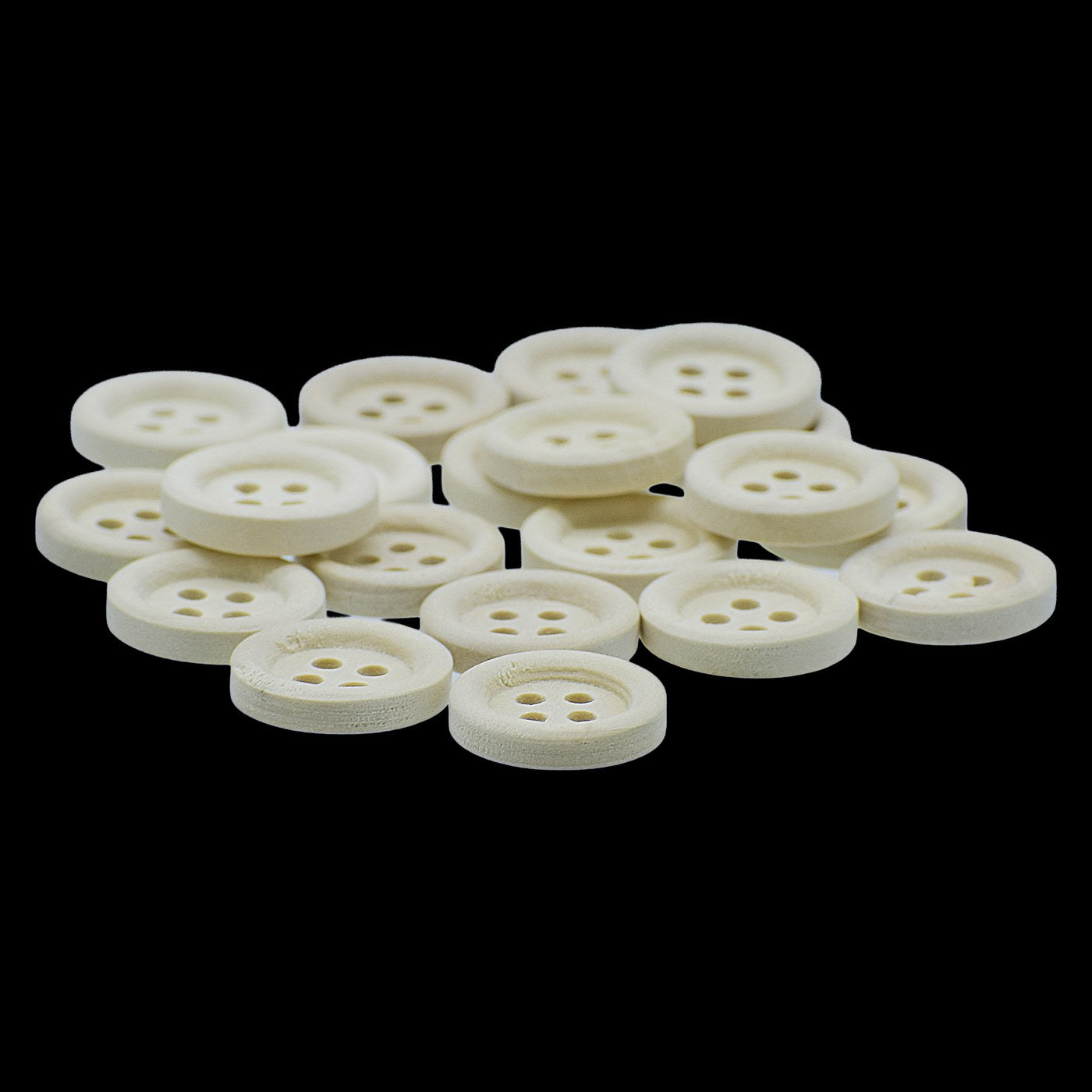 Jags Craft Decorative Button Round 20Pc Jcdbr15Mm