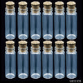 Mini Glass Bottles With Cork 11X35 12Pcs Set Gb11X35
