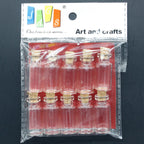 Mini Glass Bottles With Cork 16X35 10Pcs Set Gb16X35