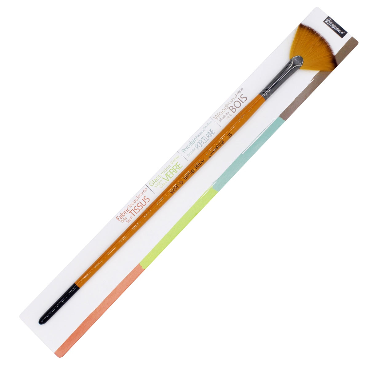 Artist Brush Fan Shape 1Pcs 10 G-3025-10