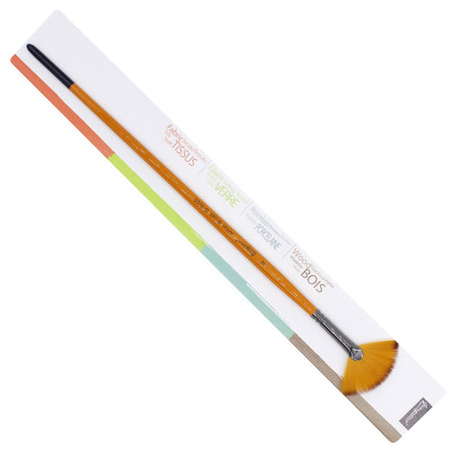 Artist Brush Fan Shape 1Pcs 6 G-3025-6