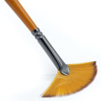 Artist Brush Fan Shape 1Pcs 6 G-3025-6