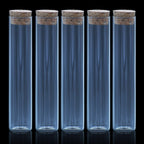 Glass Messages Bottle 5 Pcs Set 20*100 100Mm Gmb20X100