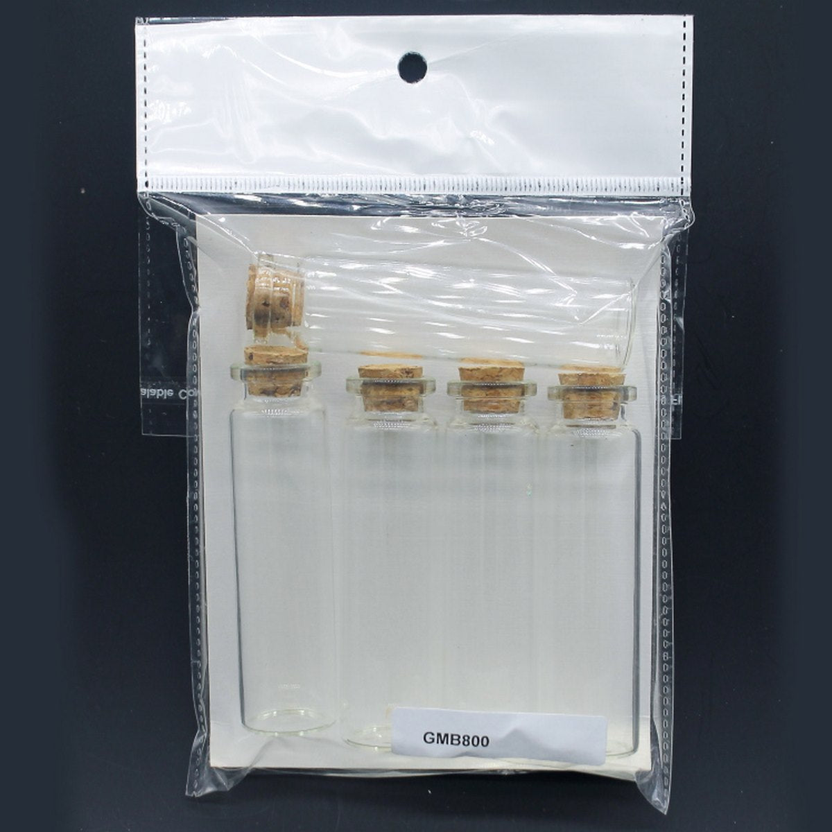 Mini Glass Bottles With Cork 5Pcs Set 22*80 80Mm Gmb800