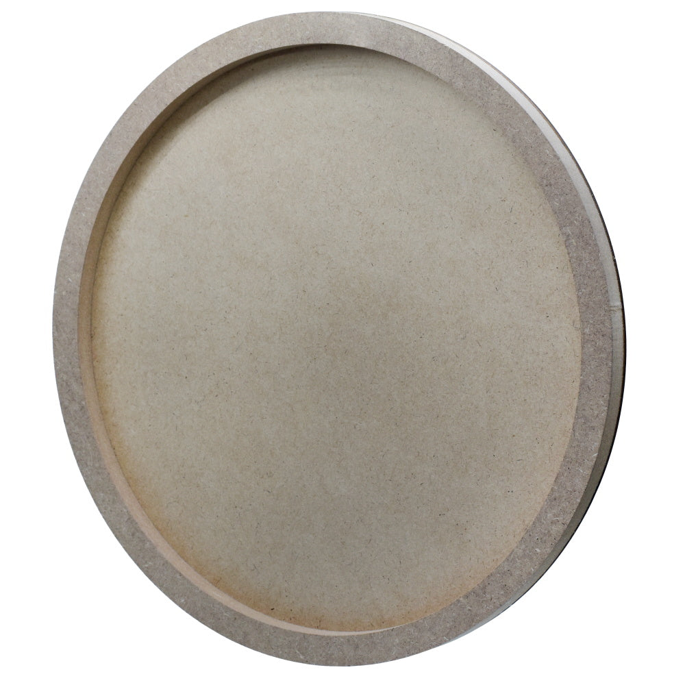 Mdf Frame 11Mm X 15Mm With 2Mm Base Round 11.80 Inch Mf8X02
