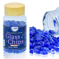 Jags Glass Chips 100Gms Cobalt Blue Jgc100