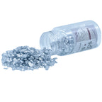 Jags Colou Coating Glass Chips 100Gram Silver Glitter Jccg01