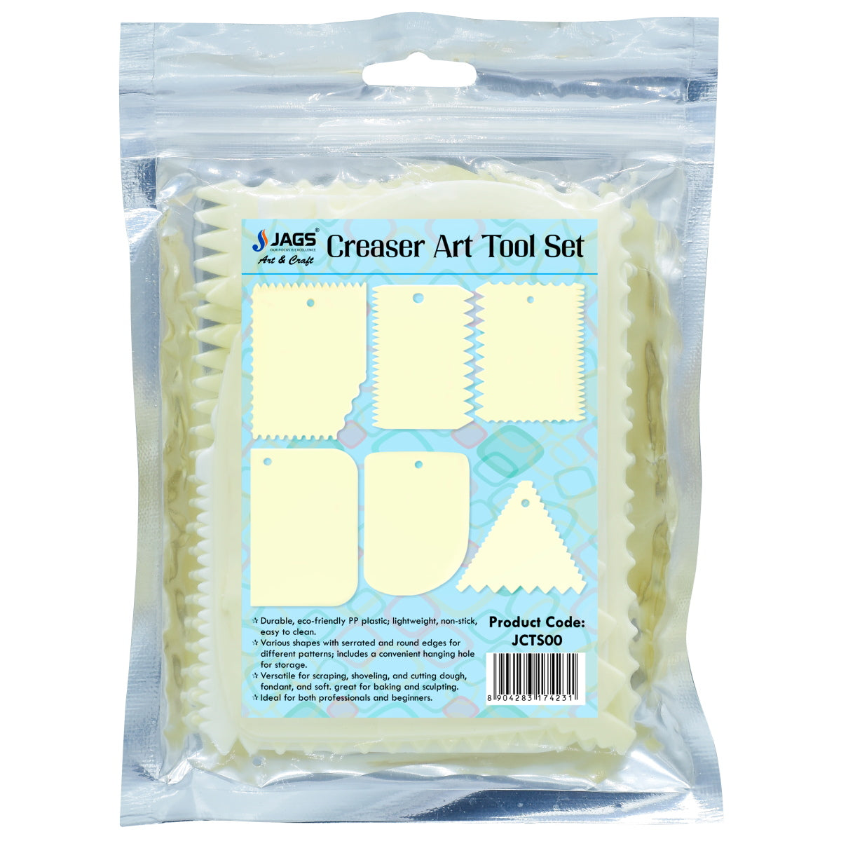 Jags Creaser Art Tool Set Of 6 Pcs Jcts00