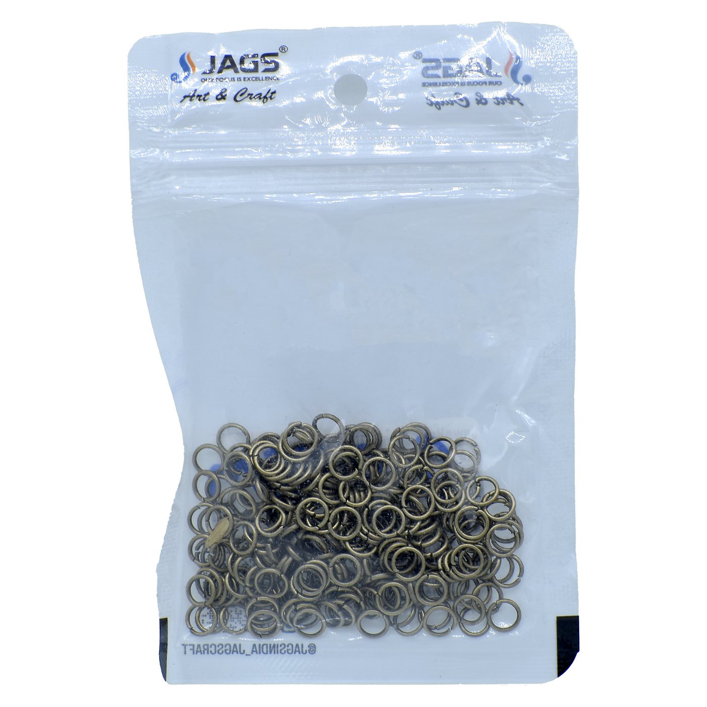 Jewellery Jump Ring Amtique 20Gm 0.9X6Mm Small Qjrb03