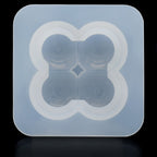 Silicone Mould Bubbel Candle 4 Hole Small Smbc00