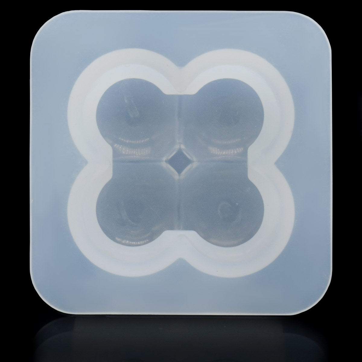 Silicone Mould Bubbel Candle 4 Hole Small Smbc00