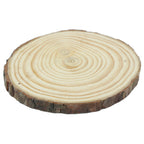 Round Wood Plate 18Cm To 22Cm 2Cm Rwp22Cm