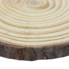 Round Wood Plate 18Cm To 22Cm 2Cm Rwp22Cm