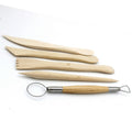 Craft Art Tools Set High Quality Wooden Set Of 5Pcs T-1022